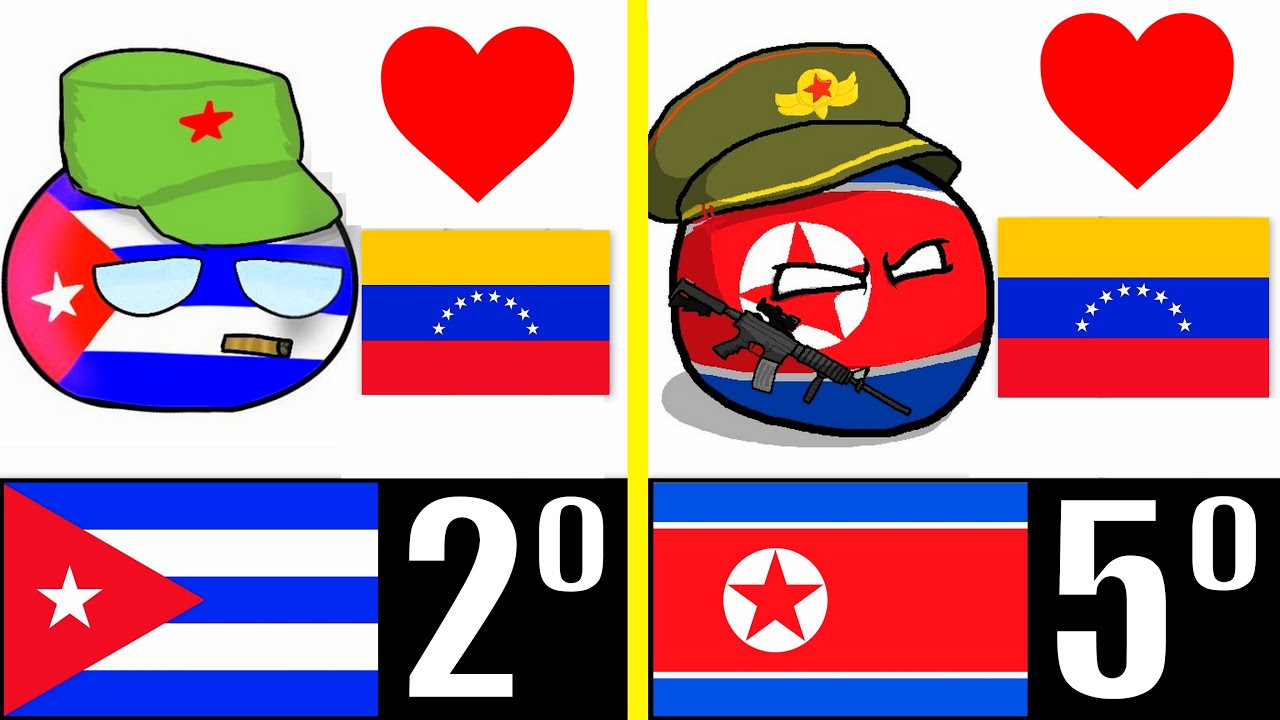 LOS 8 PAÍSES QUE MÁS QUIEREN A VENEZUELA