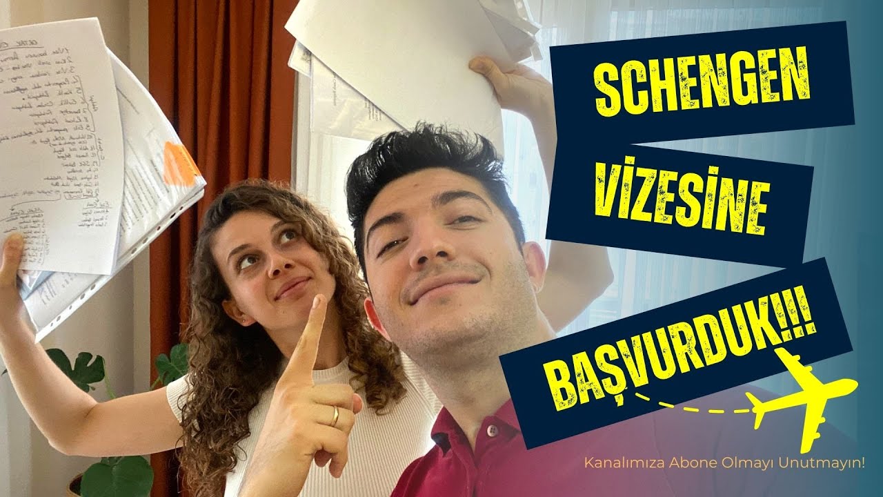 SCHENGEN VİZE BAŞVURU S&Uuml;RECİMİZ | HANGİ EVRAKLARI HAZIRLADIK ? | &Ccedil;EK CUMHURİYETİ VİZE BAŞVURUSU