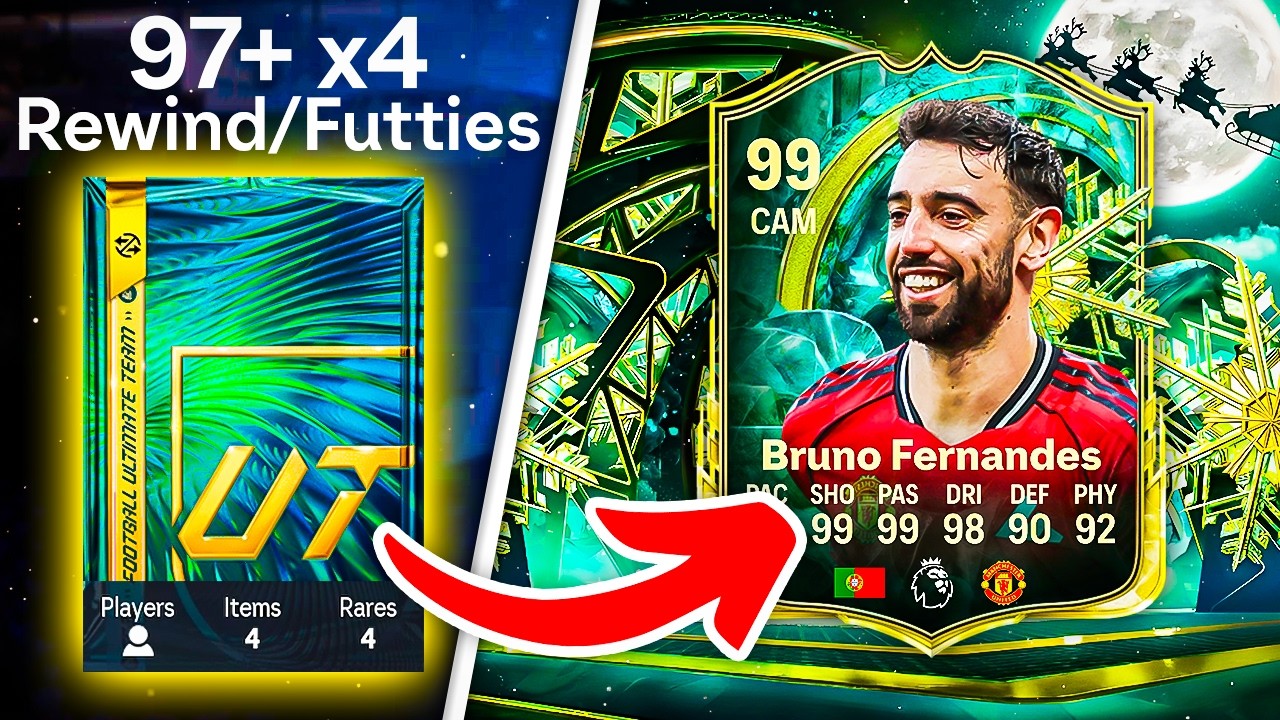 97+ x4 ULTIMATE REWIND/FUTTIES PACKS! 🥳 FC 26 Ultimate Team
