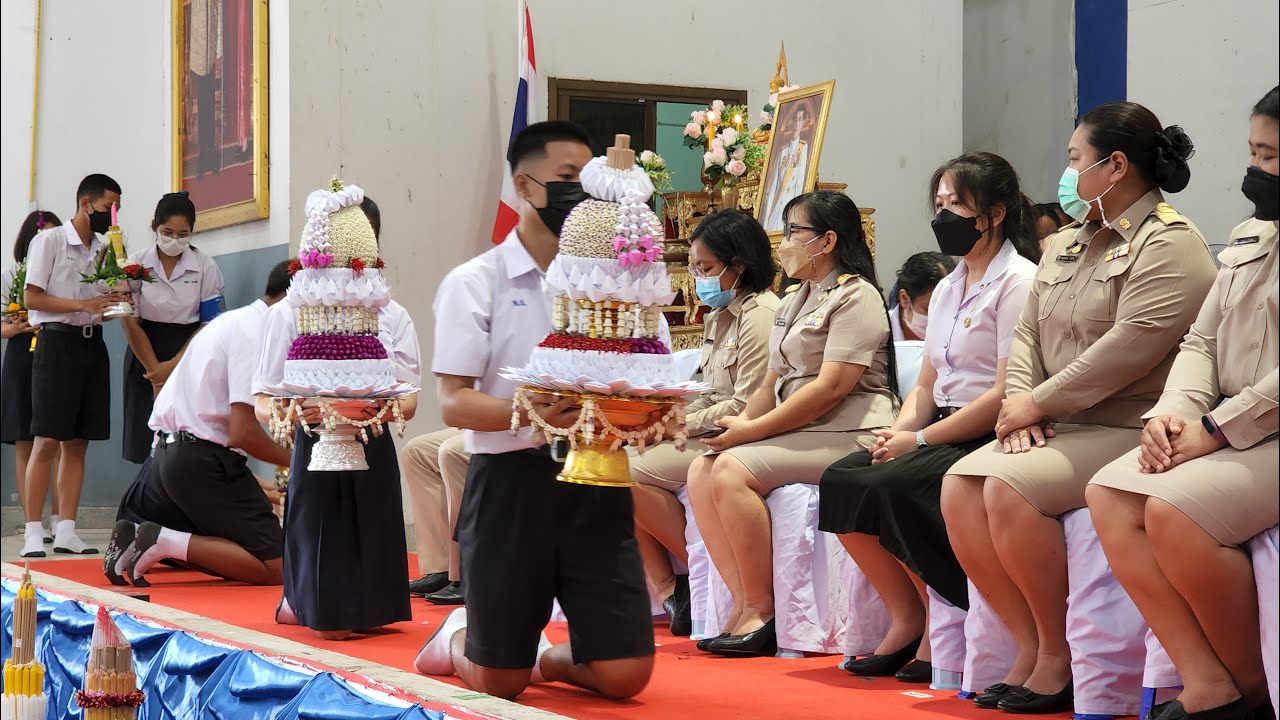 พิธีไหว้ครูโรงเรียนโพธิธรรมสุวัฒน์ประจำปี 2565