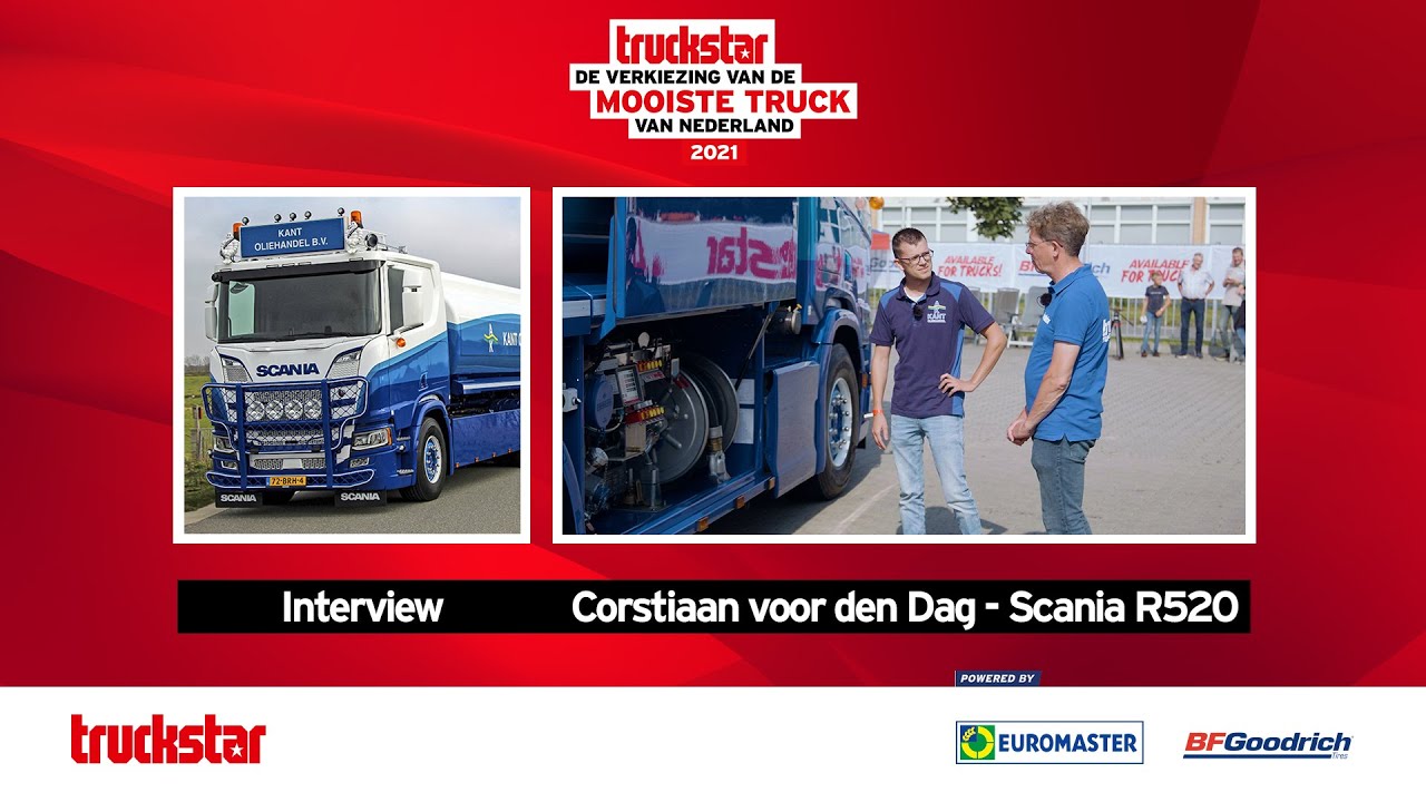 Scania R520 Kant Oliehandel - Mooiste Truck van Nederland 2021