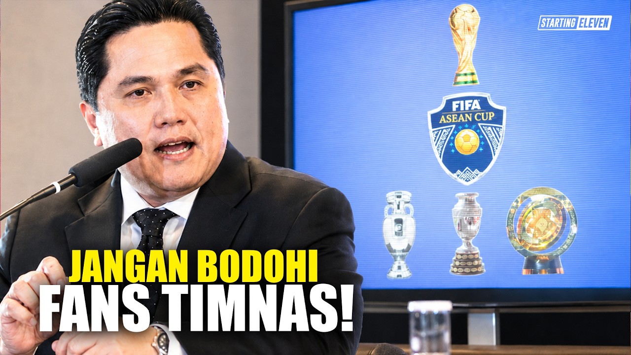 FIFA ASEAN Cup Terbesar Setelah Piala Dunia? Ah, Pak Erick Bercanda, Deh!