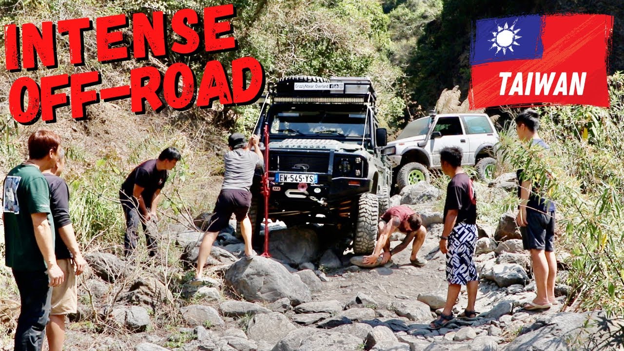 Taiwan's toughest offroad!!! We almost turned back! Land Rover Defender Offroad!... (Ep164)