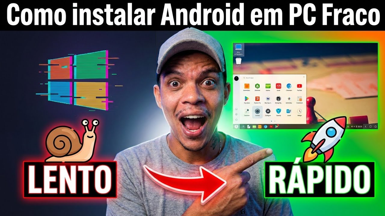 ANDROID NO PC EM DUAL BOOT REAL 🔥 Funciona de Verdade! PASSO A PASSO