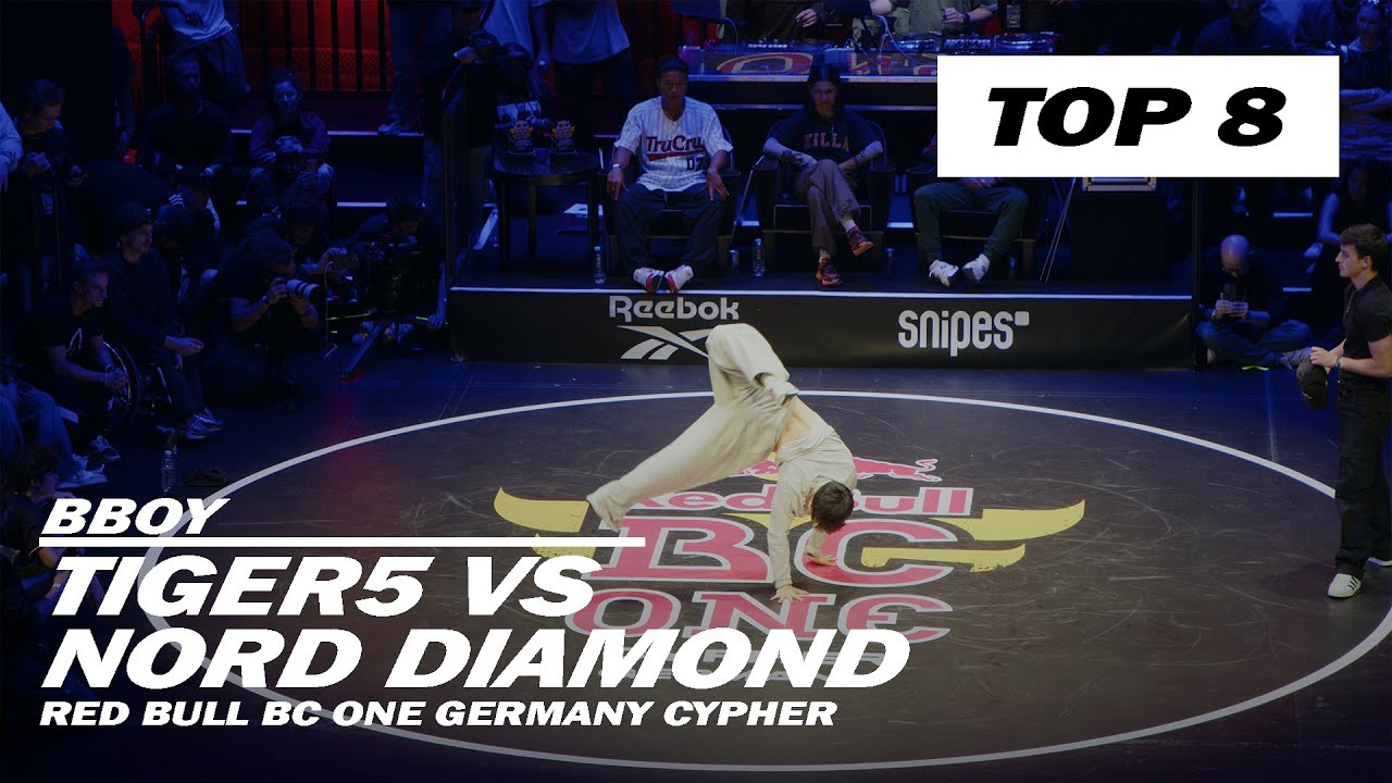 TIGER5 VS NORD DIAMOND | TOP8 BBOY 1VS1 | RED BULL BC ONE GERMANY CYPHER