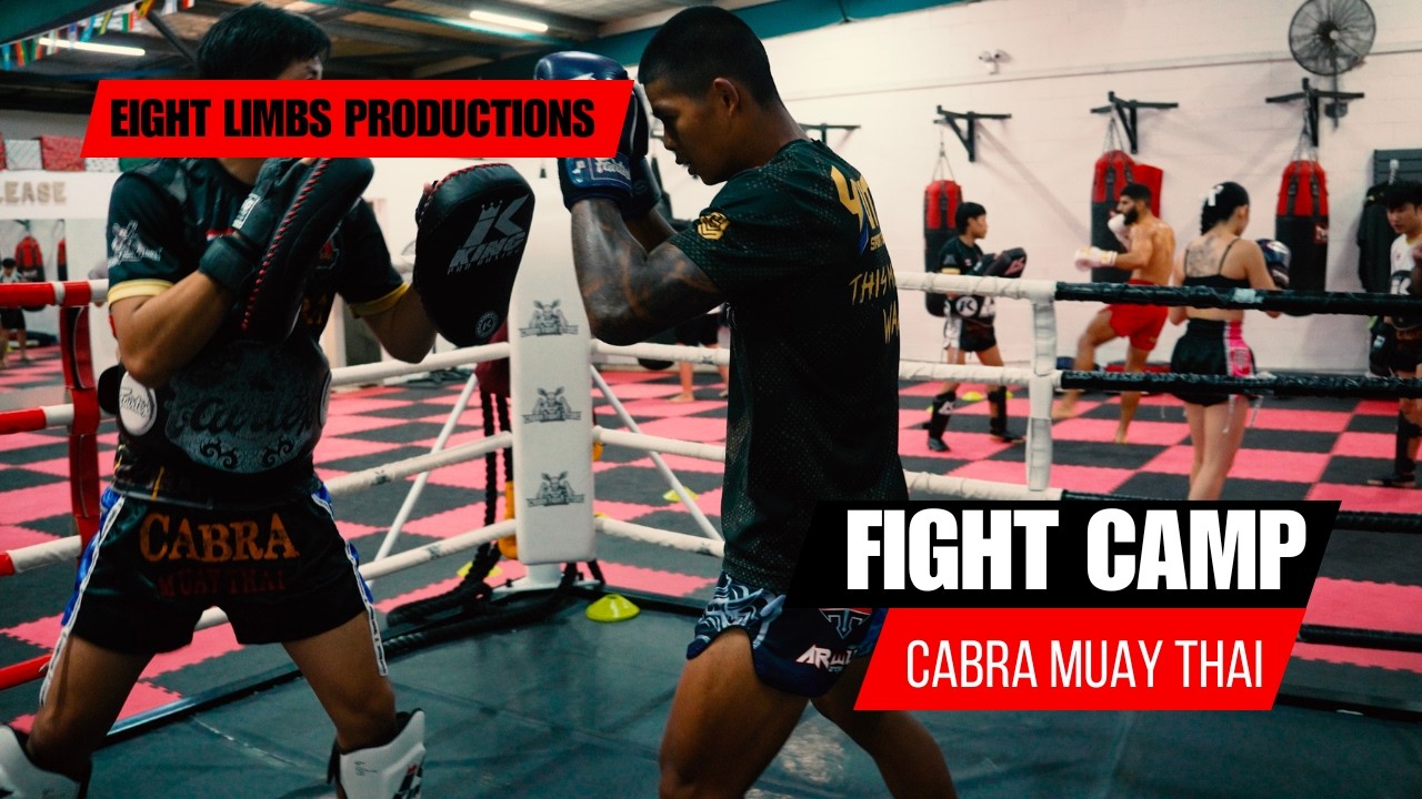 Jordan | 1774 Fight Camp Pad Work | Cabra Muay Thai