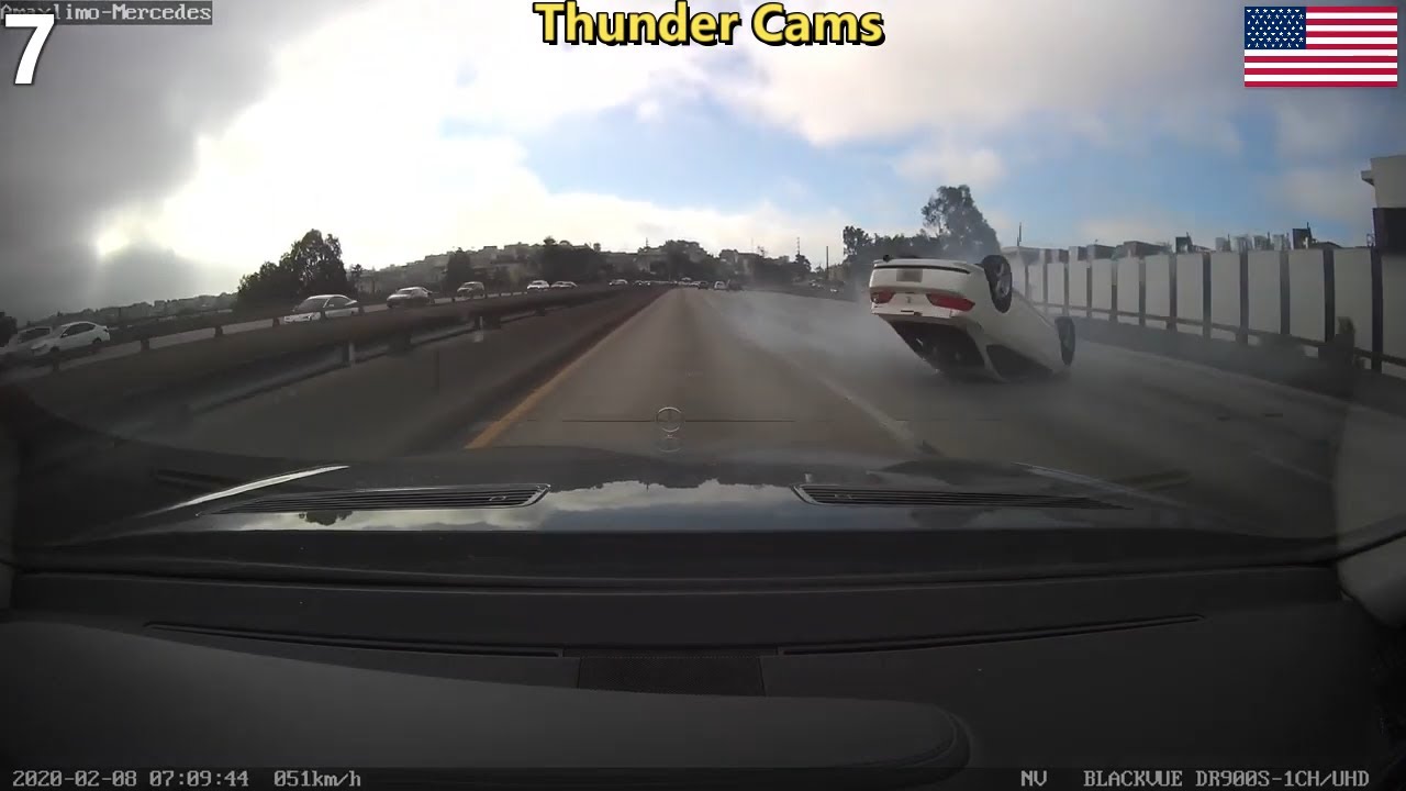 Top Wildest Car Crashes Of 2020 - USA, CANADA, UK