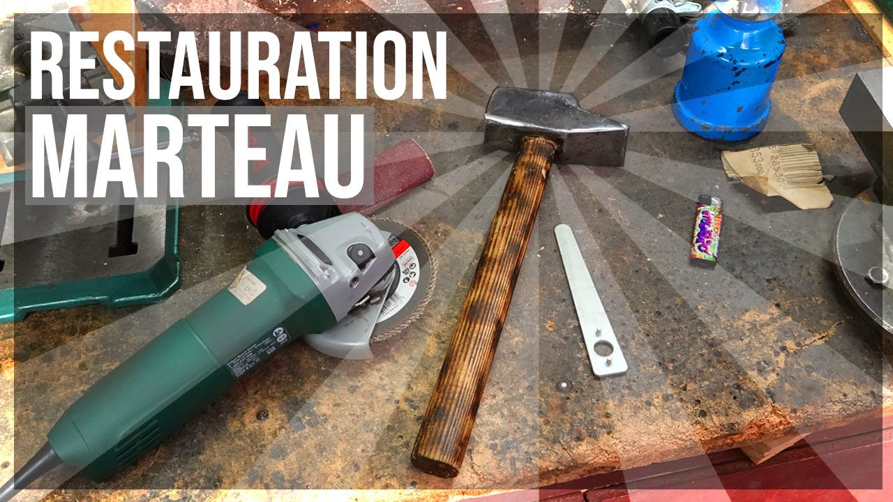 DONNER UNE SECONDE VIE À VOS OUTILS ROUILLÉS ?! - [Restauration marteau]