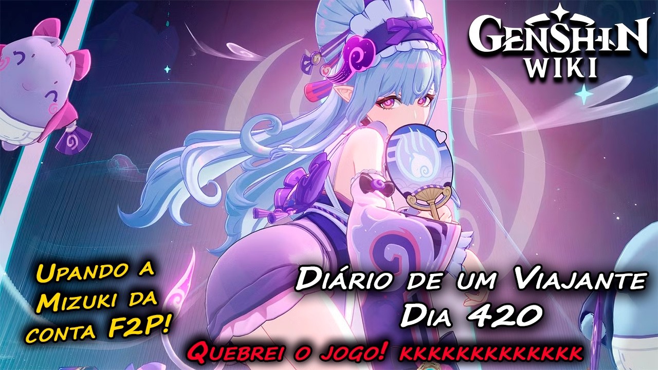 Diário de um Viajante - Dia 420 - Buguei a Columbina no bule #genshinimpact