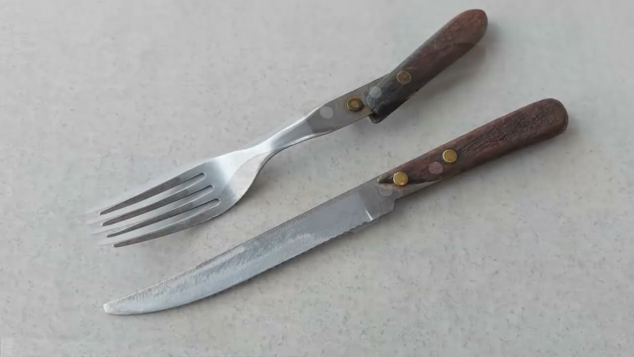 Restauración de un juego de Cubiertos Antiguo