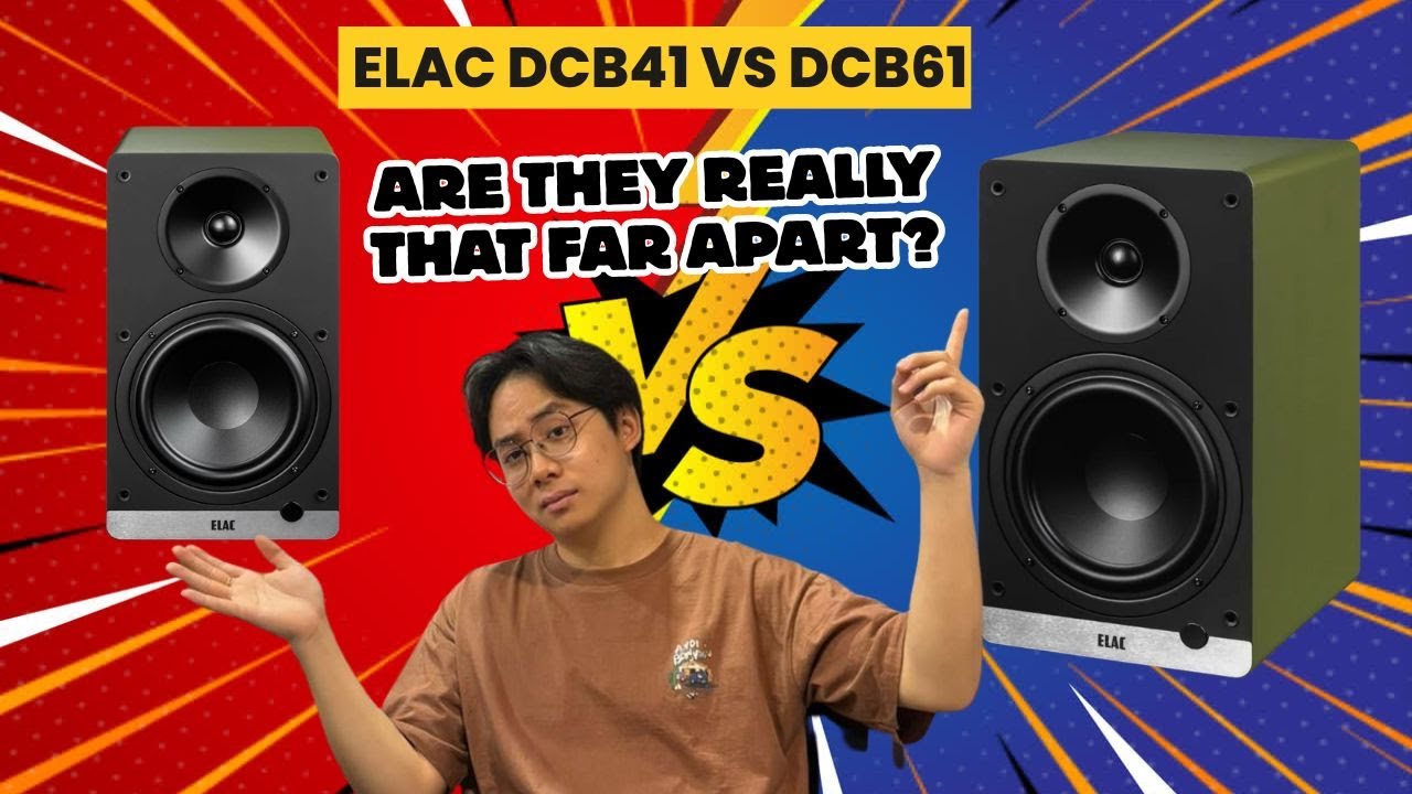 ELAC Debut ConneX DCB41 vs DCB61 🤔 Which Powered Speaker Sounds Better? (Olive Green Exclusive)