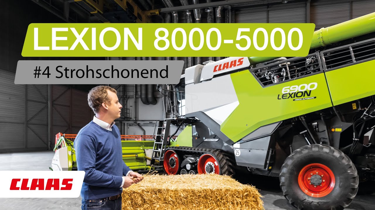 CLAAS | LEXION Fakt #4 Strohschonend