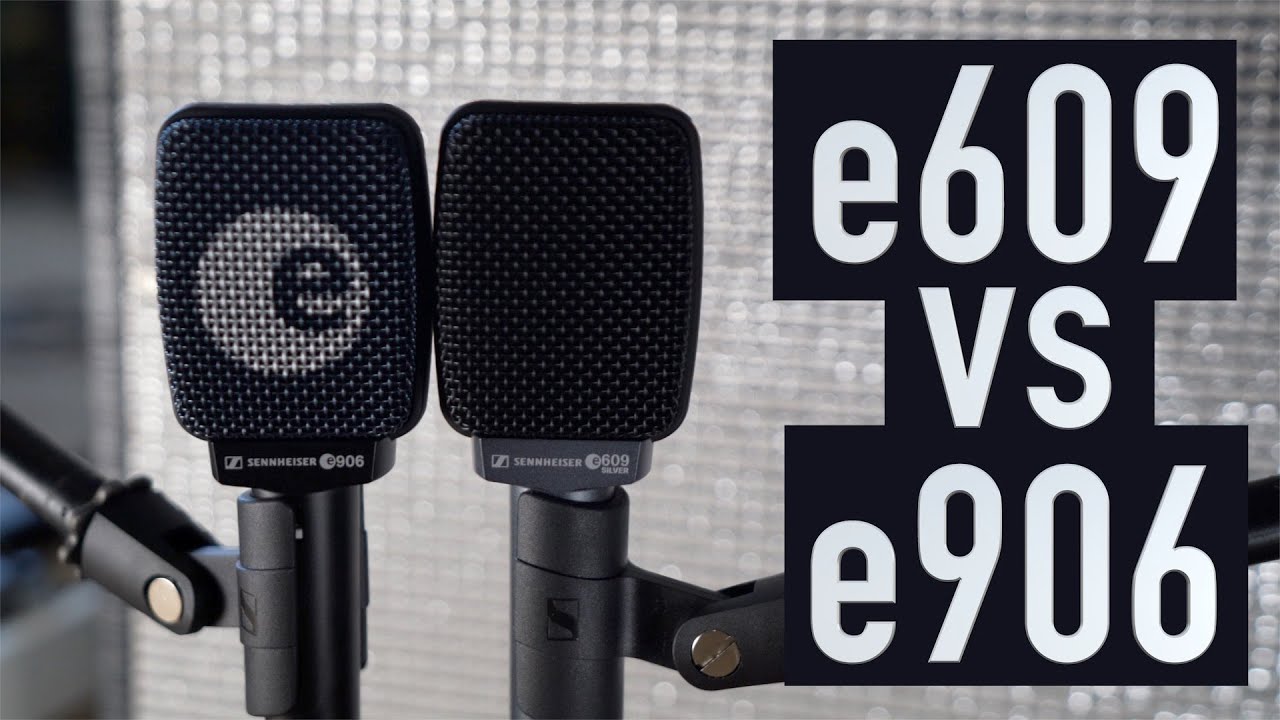Sennheiser e609 против e906