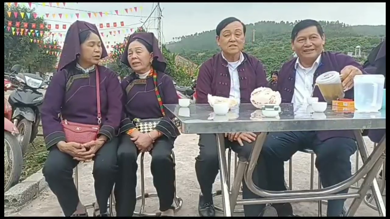 Hát sii hội câu lạc bộ ở xã Sơn hải 8.tháng giêng âm lịch tân Sơn TV 