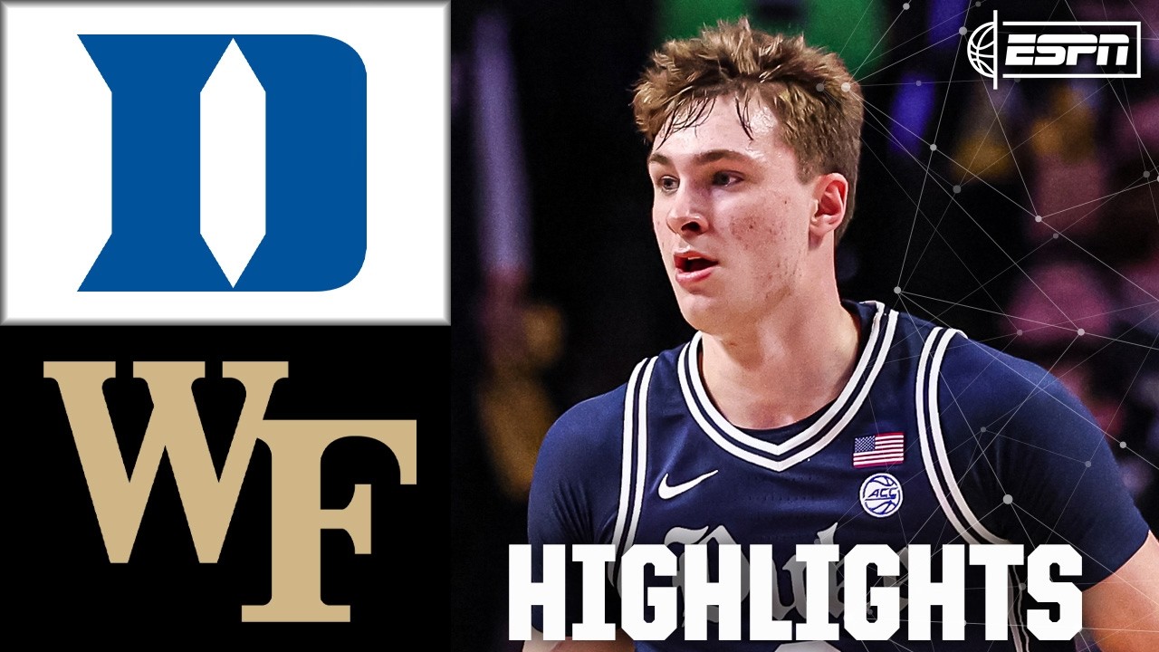 Duke Blue Devils vs. Wake Forest Demon Deacons | Full Game Highlights | ESPN College Basketball