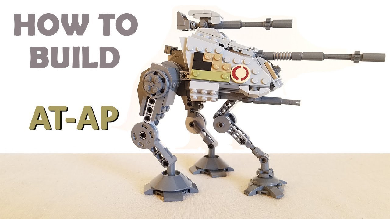 LEGO Star Wars AT-AP Walker MOC | Building Instructions