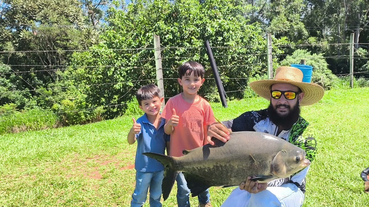 ITA, é 6 anos do canal , muita pescaria 🎣, amigos, risadas,mas hoje muitos tambas, obrigado 😂🎣😂🙏