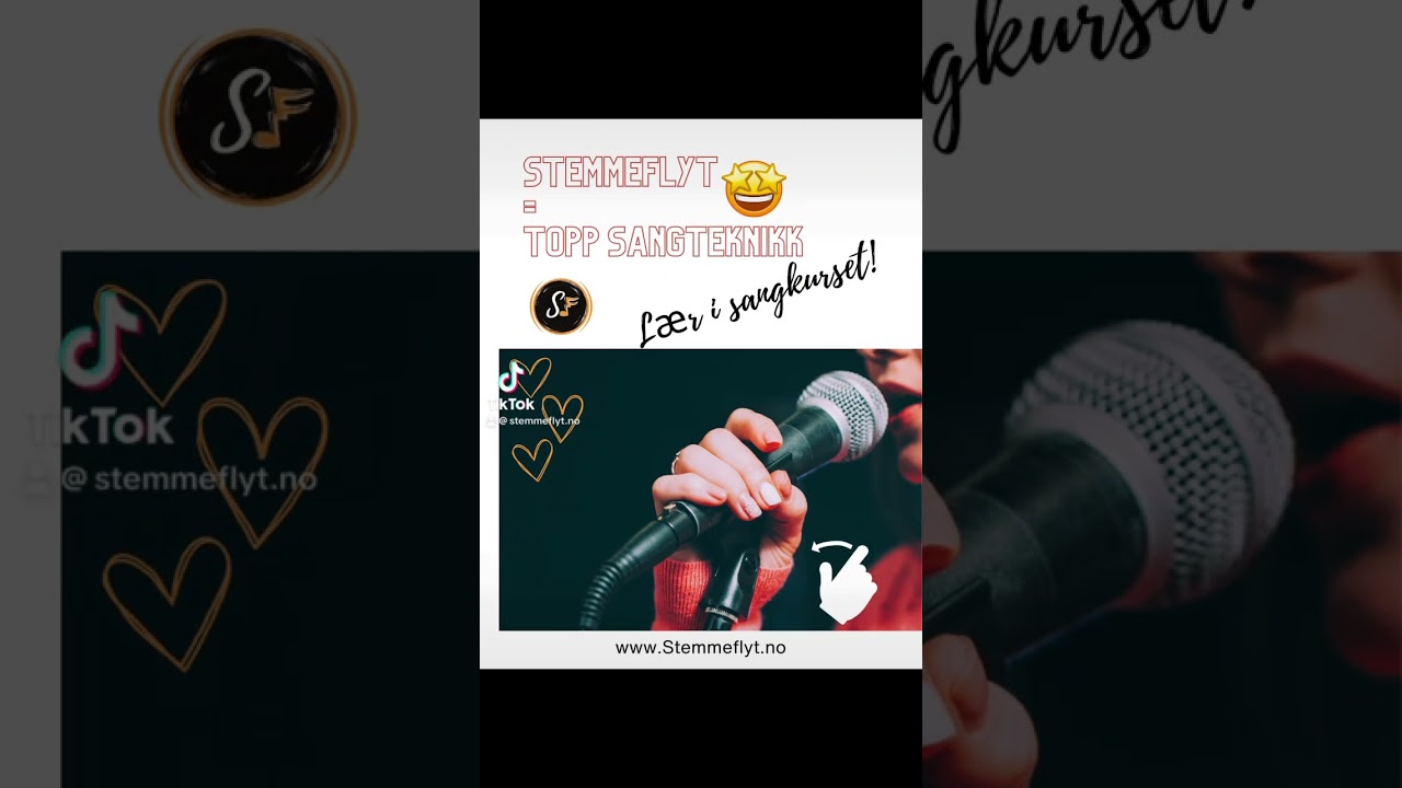 L&aelig;r &aring; like din egen sangstemme🎉via Stemmeflyt sangkurs! Les beskrivelsen👇 #sangpedagog #vocalcoach