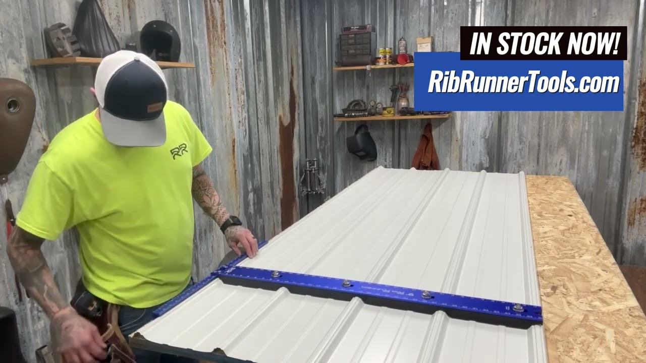 Rib Runner Metal Roofing and Siding Tools