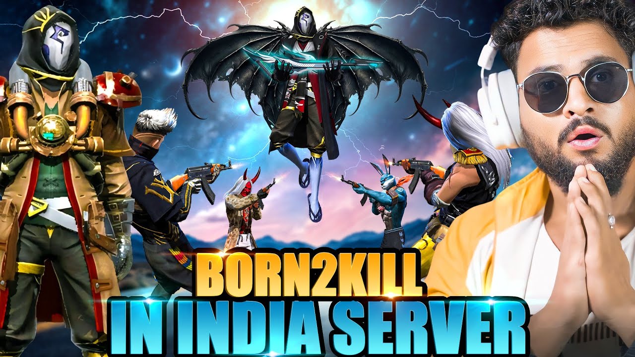 BORN2KILL X ANSH BOND VS V BADGE STREAMERS 💀 Biggest Youtuber in BR Rank 😱 आजा 1 VS 50 में 😤