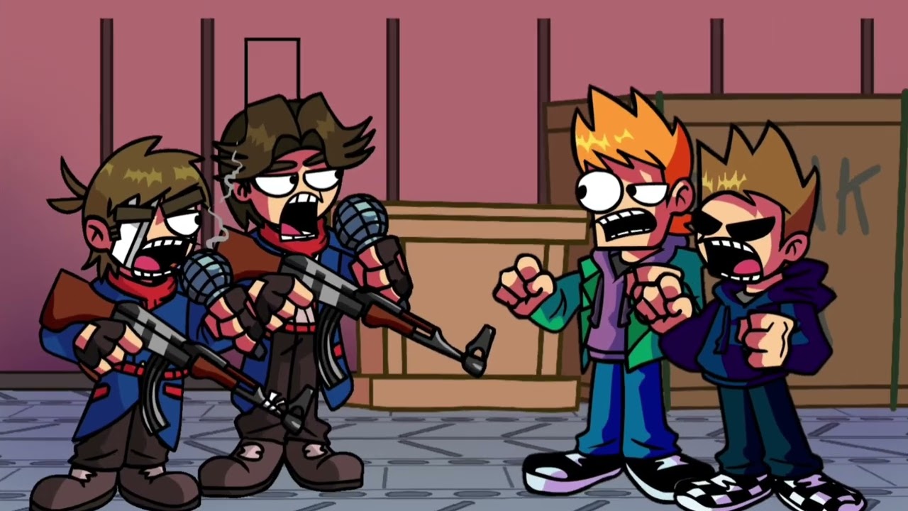 fnf double kill patrick paul vs matt Tom eddsworld double kill sing it cover 