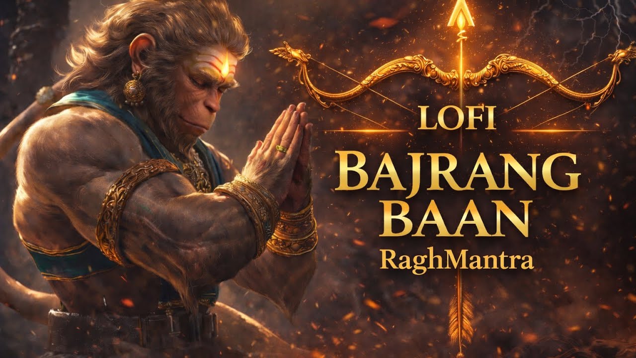 Bajrang Baan Lofi 🔥 Fear Removal & Divine Protection | Hanuman Mantra for Peace