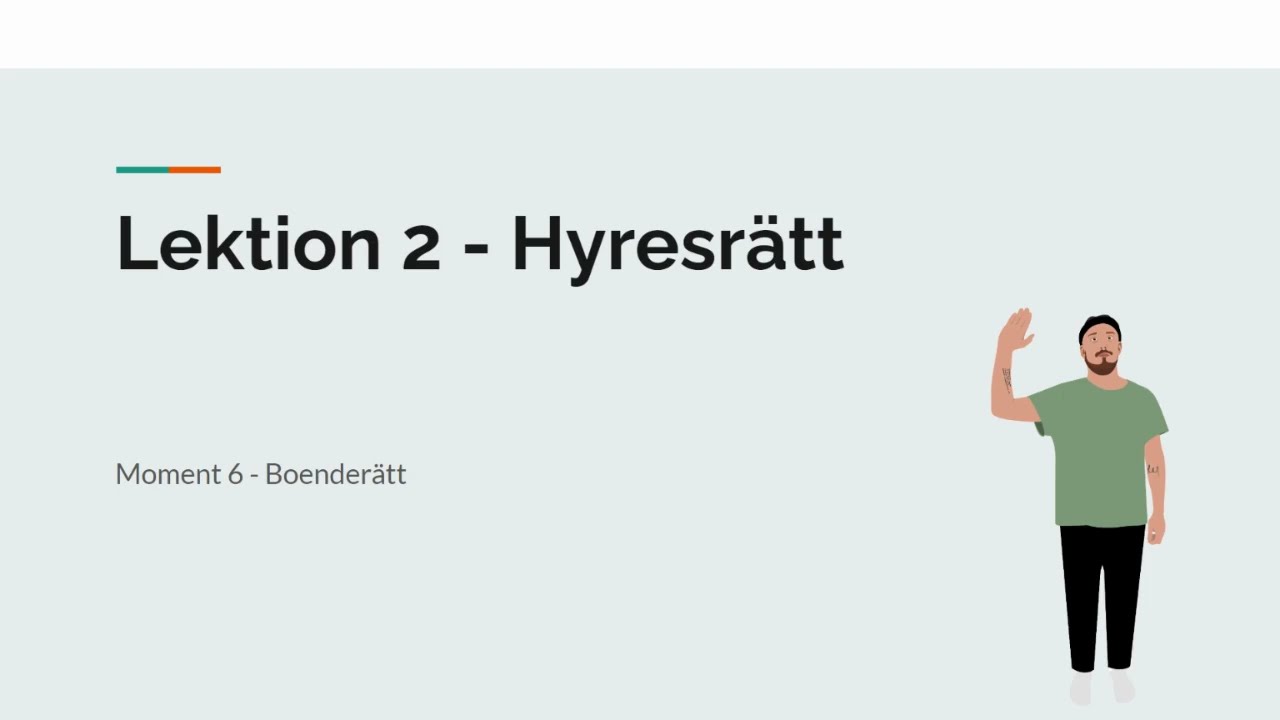Boenderätt - Hyresrätt