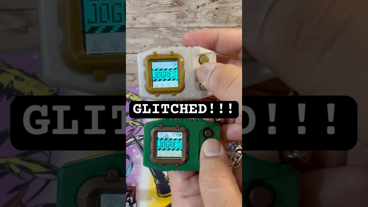 Digimon Pendulum Color Jogress Glitch! 😱 #digimon #vpet