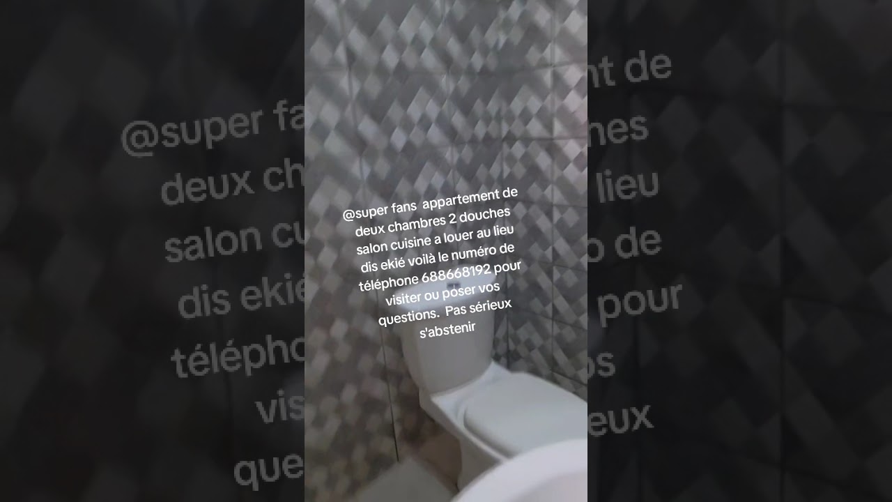 Appartement disponible au Cameroun a Yaoundé 