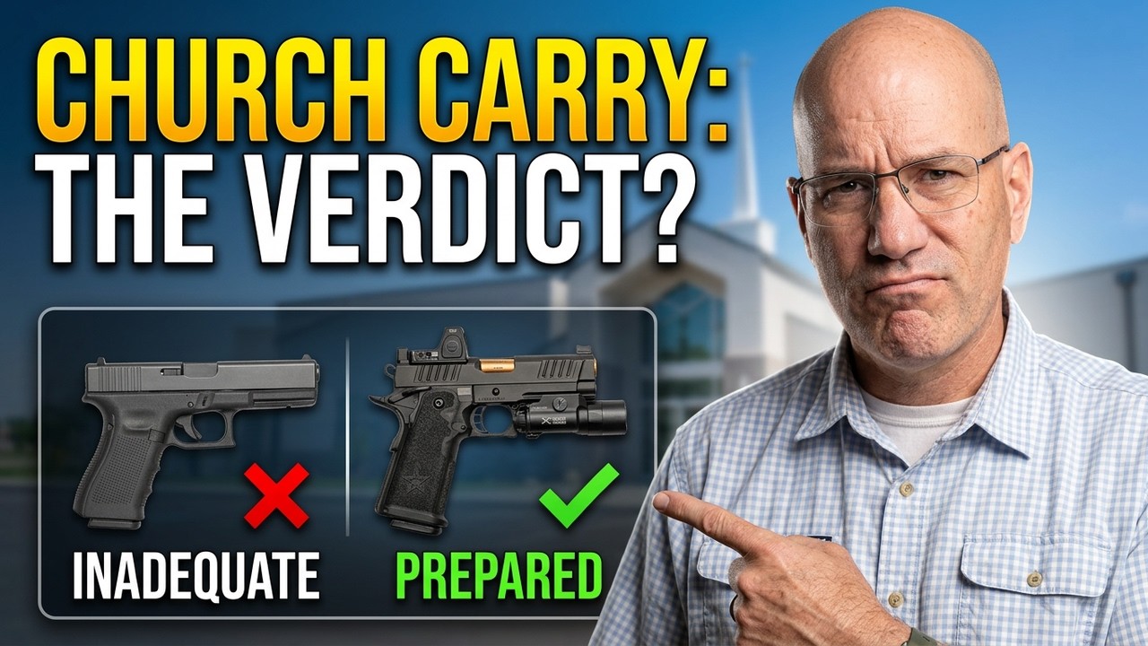 Is Your Church Carry Gun Adequate? What Makes a Good EDC Gun for Church?