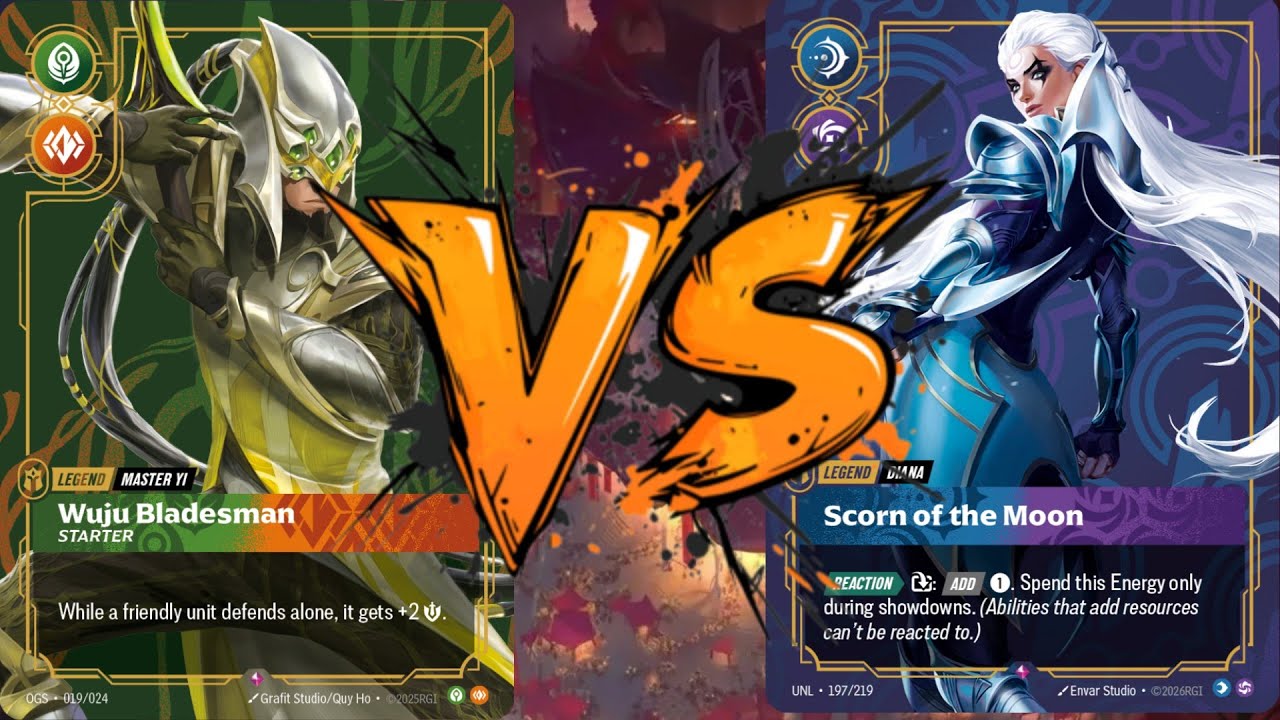 Riftbound: Master Yi vs Diana [Post Ban]