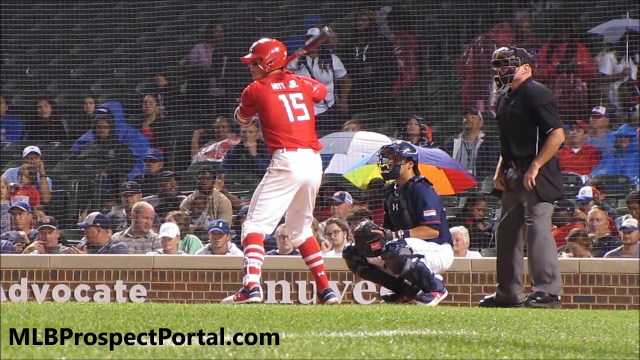 Bobby Witt Jr. home run - 2018 UA All-America Game - Full RAW Video