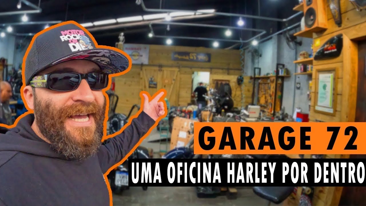 GARAGE 72 | OFICINA HARLEY DAVIDSON QUE COMEÇOU NO FUNDO DO QUINTAL E HOJE É REFERÊNCIA