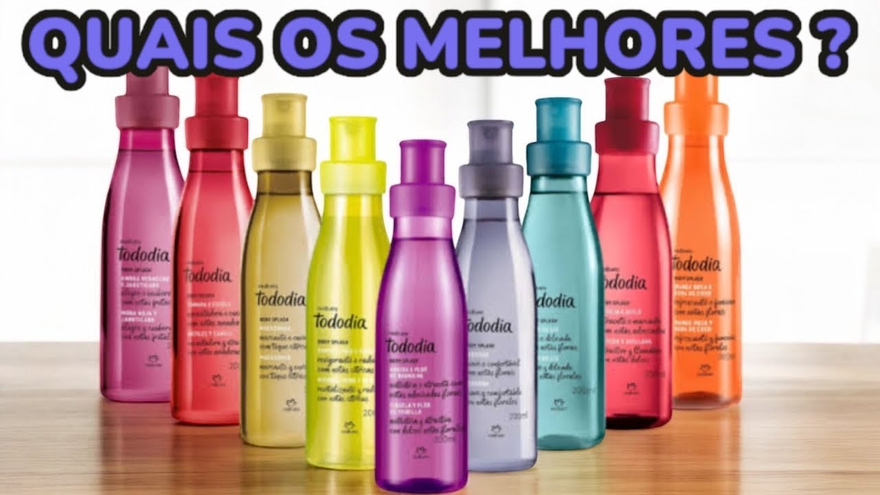27 BODY SPLASHES LINHA: TODO DIA ( NATURA ) QUAIS OS MELHORES ??