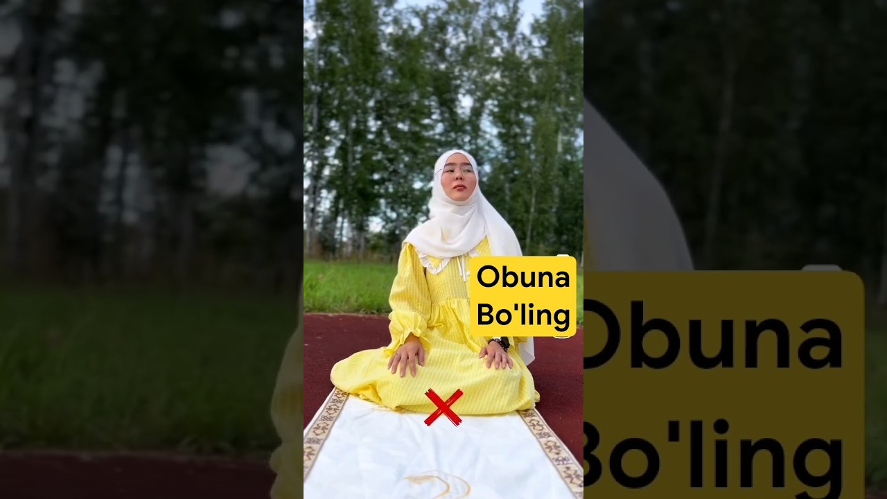 Ayollar namozi xatolar | namoz o'qish qoidalari.