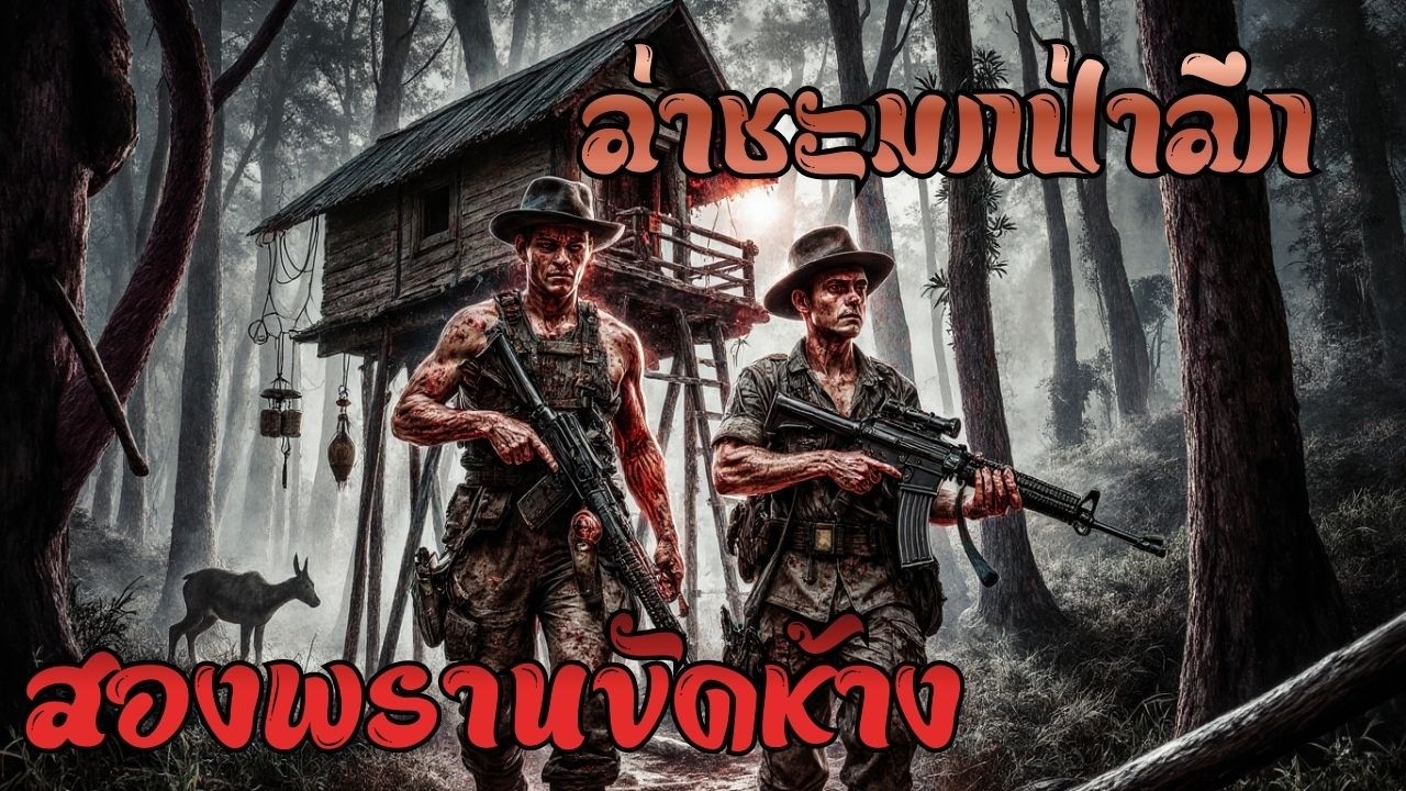 สองพรานขัดห้าง ล่าชะมกกลางป่า! ผีชะมกอาถรรพ์สุดหลอน ตอนเดียวจบระทึก 🔥🌑👻