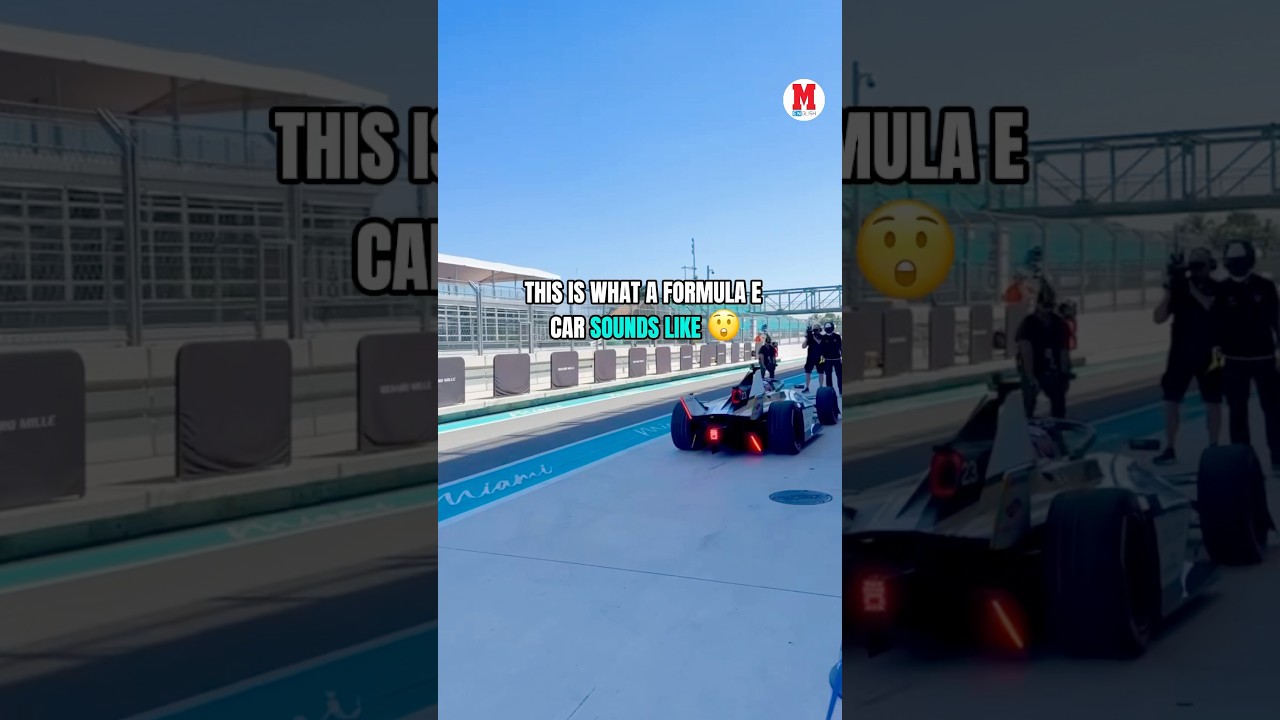 What do you think of the striking sound of the Formula E electric cars? ⚡️ #FormulaE
