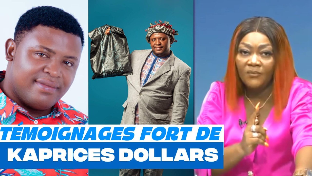 LA COMÉDIENNE #KAPRICES DOLLARS : FAIT UN TÉMOIGNAGE EXTRAORDINAI SUR #DEFO PREMIER.