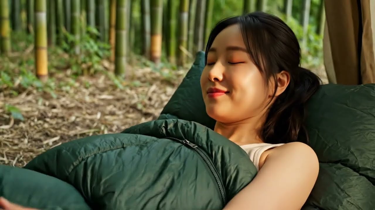 A Quiet Day Alone in the Bamboo Forest | Peaceful Camp Life