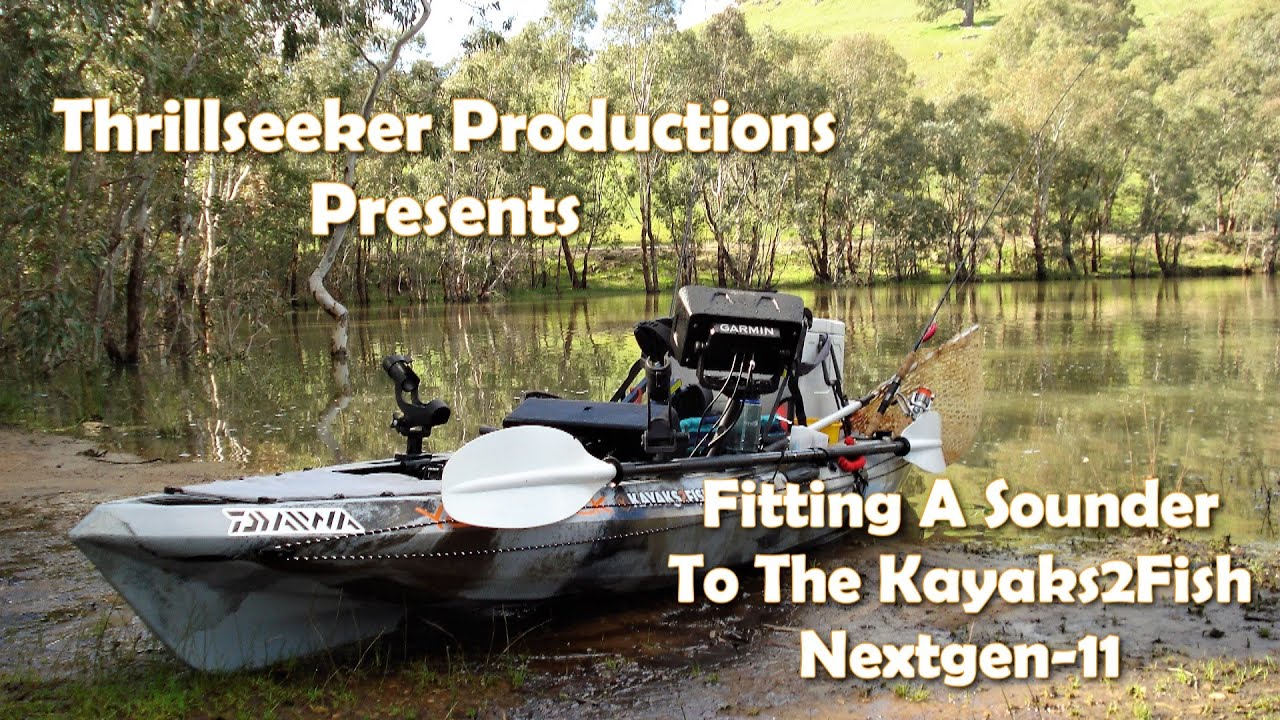 Kayaks2Fish Nextgen 11 Fitting the Sounder & Transducer