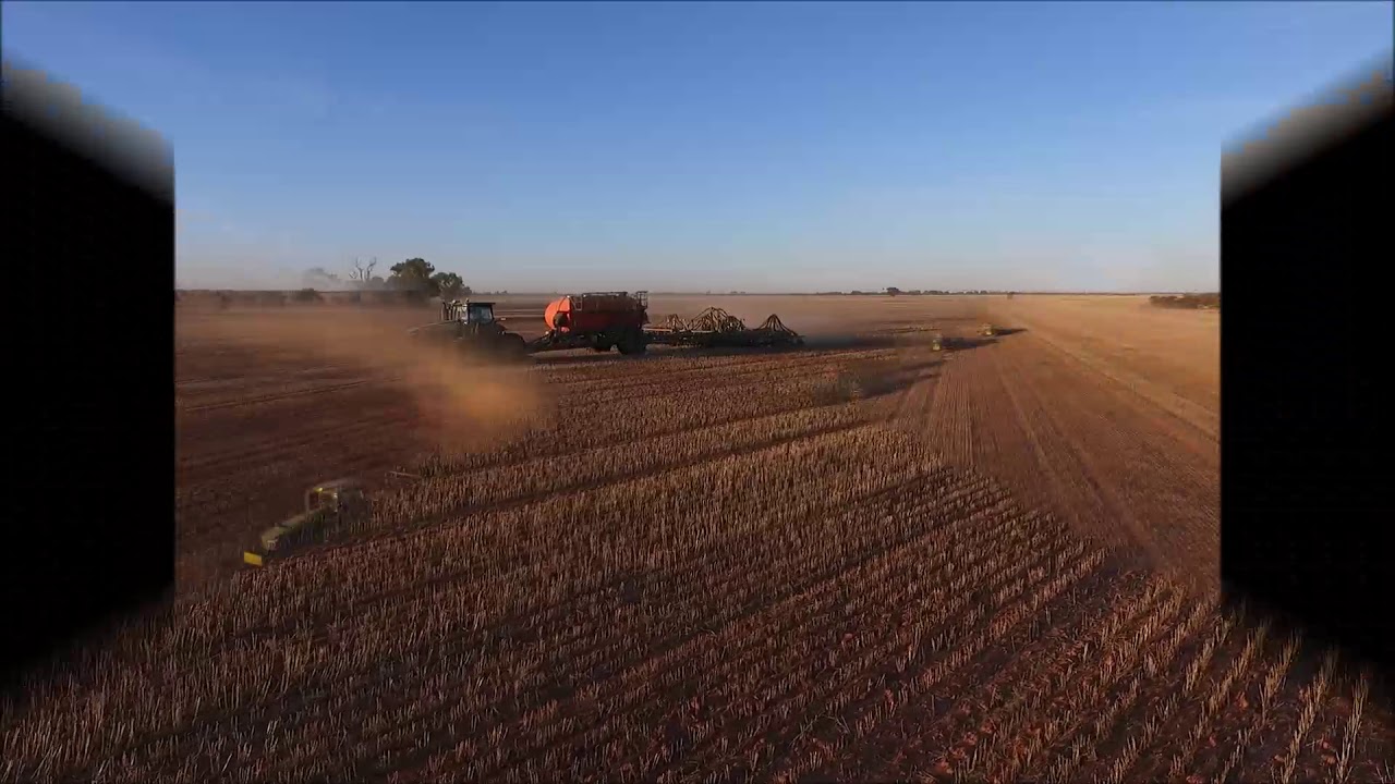 Last day of seeding 2019 in NSW Australia