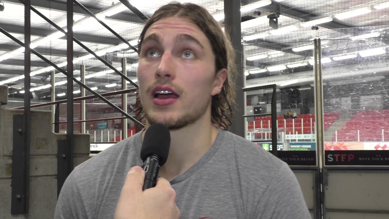 Interview med Odense Bulldogs #38 Mathias Thinnesen og #28 Martin  Larsen