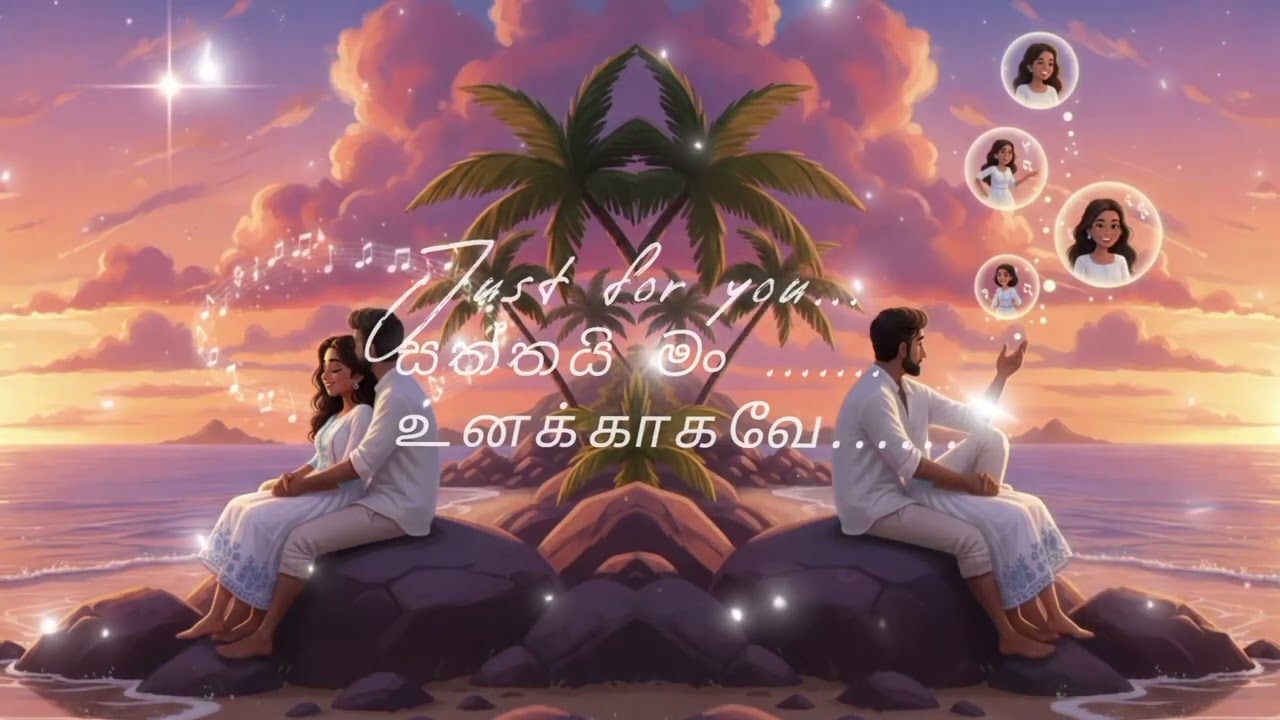 Unakkave in three language #song #music #tamilsong #sing with me