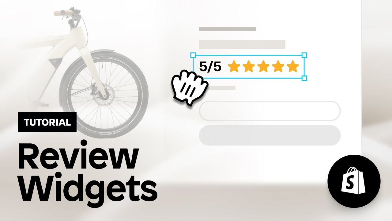 Tutorial: Review widgets