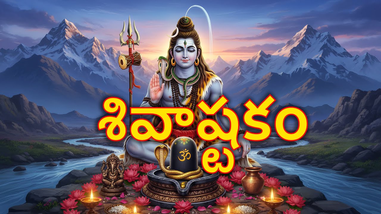Shivashtakam-శివాష్టకం | Powerful Lord Shiva Stotram | Peace & Protection | Katyayani Bhakti TV