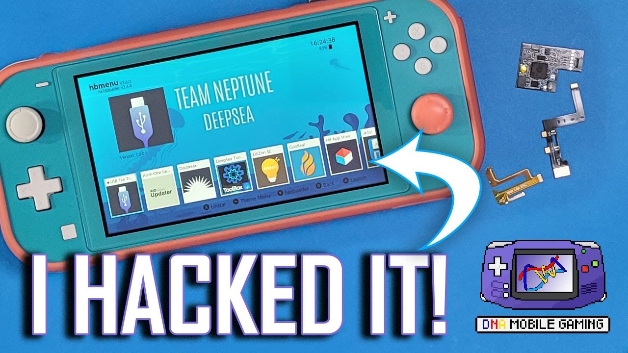 Легко взломайте свой Switch Lite с помощью мод-чипа Pico Lite 2040