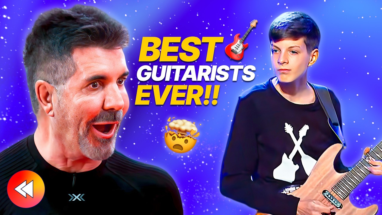 20 BEST Guitar LEGENDS On Got Talent Worldwide! 🎸✨