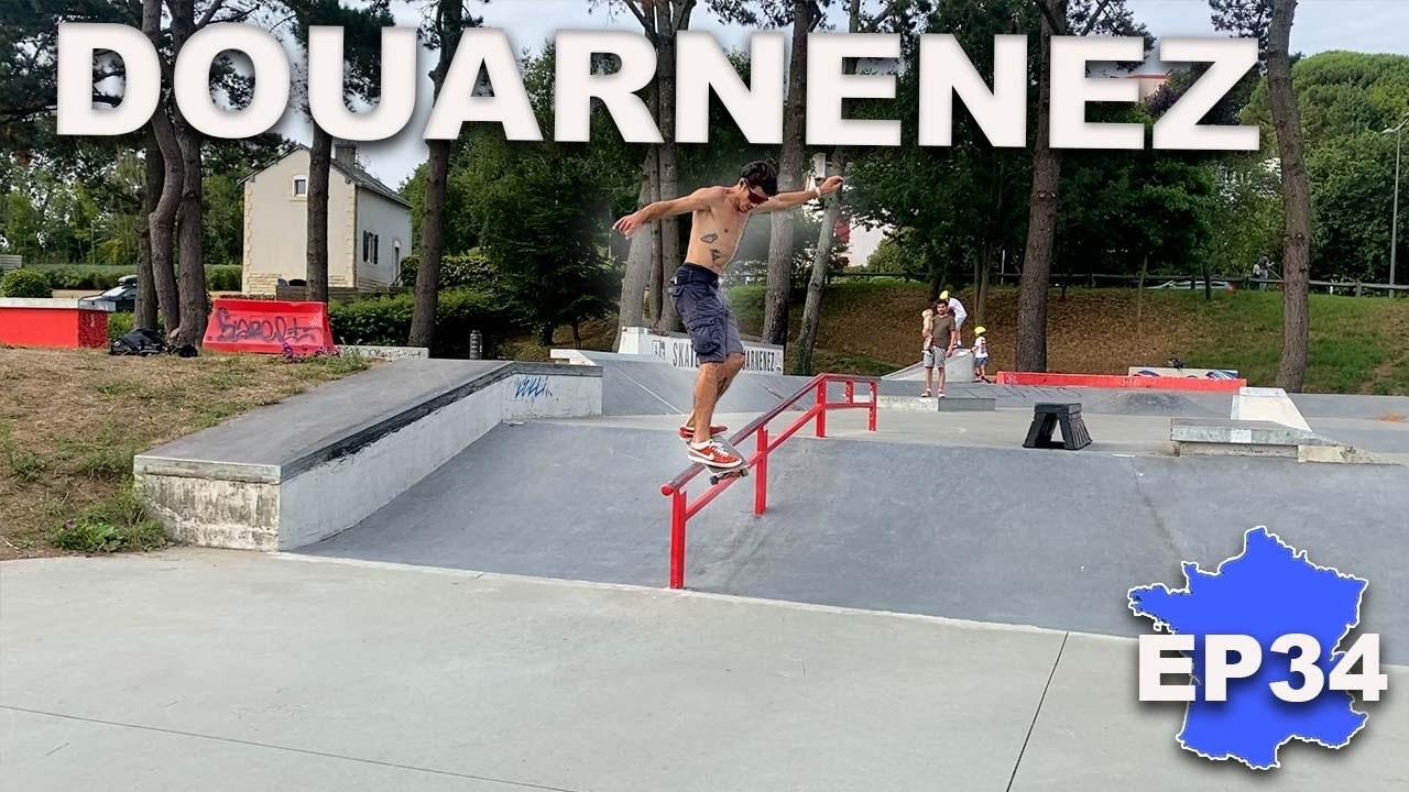 Tour de France La Skateosphere | Episode 34 Skatepark Douarnenez