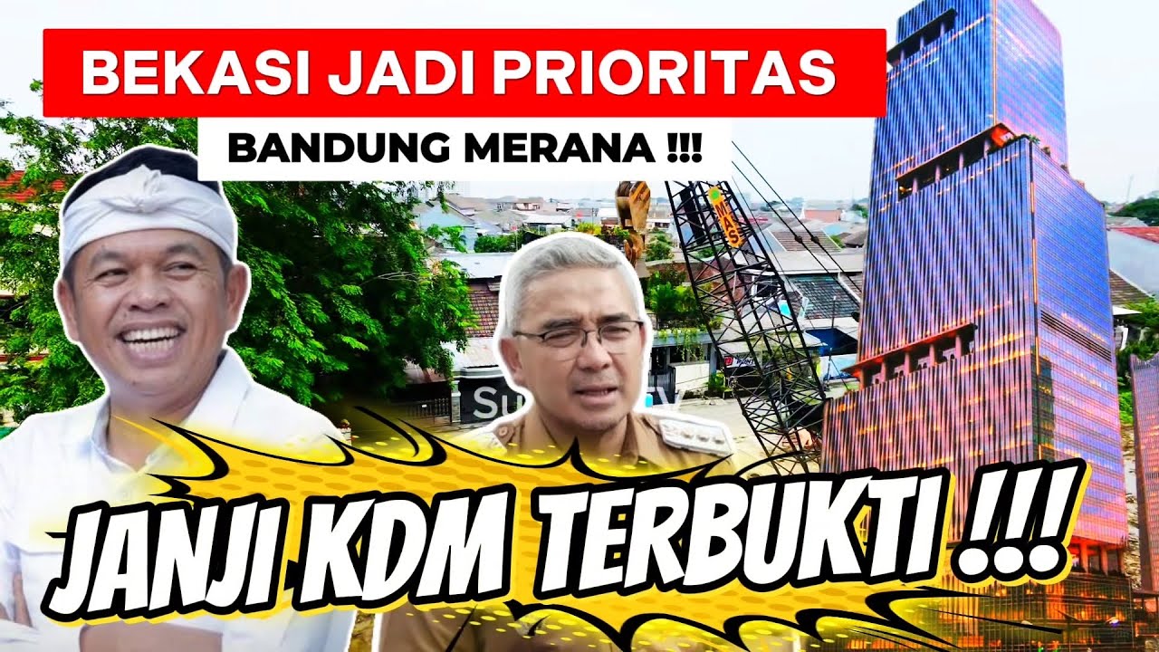GEMPAR‼️ KDM DIABAIKAN BANDUNG &mdash; BEKASI NAIK KELAS JADI PUSAT PEMBANGUNAN JAWA BARAT #kdm