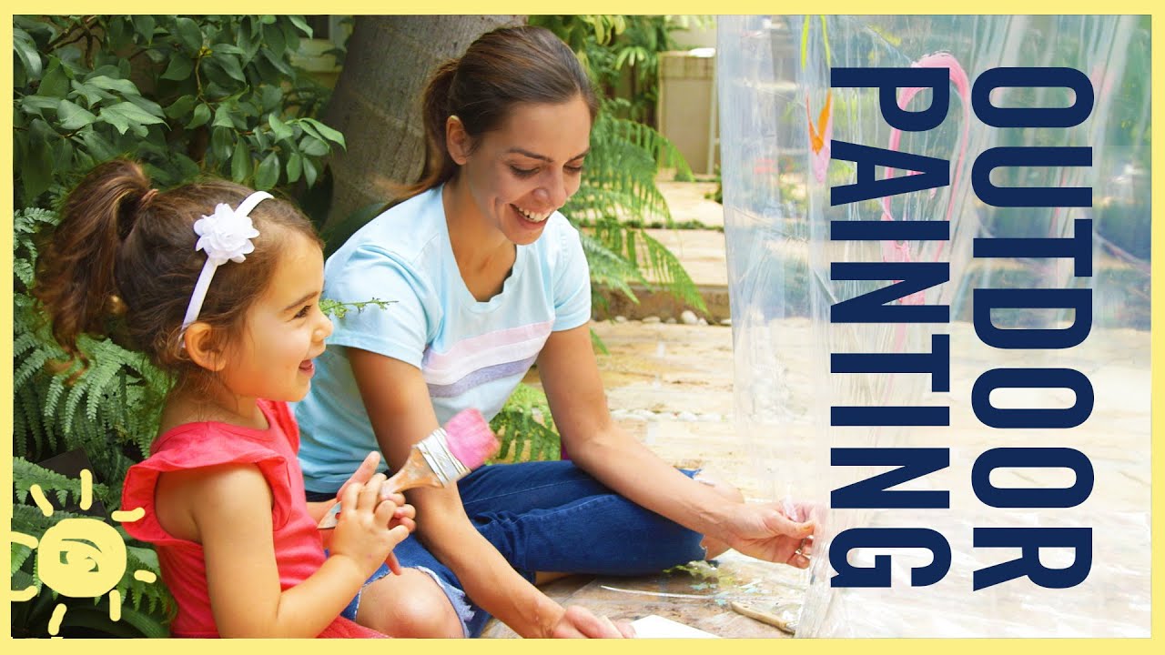 PLAY | 3 OUTDOOR PAINT ACTIVITIES!!